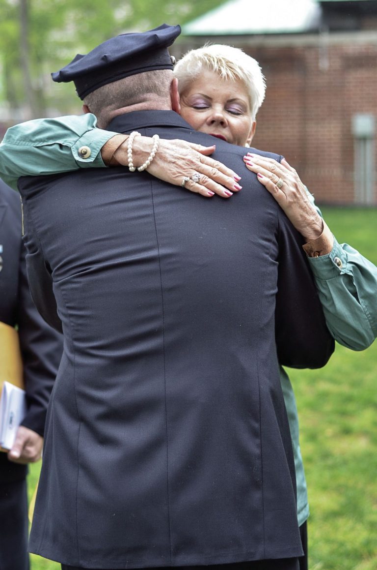 Honoring heroes at Living Flame Memorial