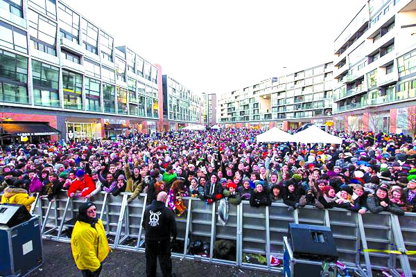 Winter Jam returns to the Piazza this weekend