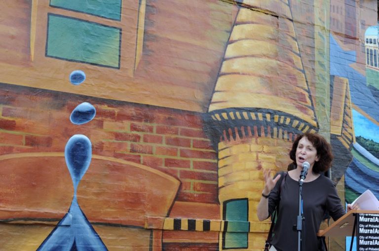 New mural shines on West Girard Avenue