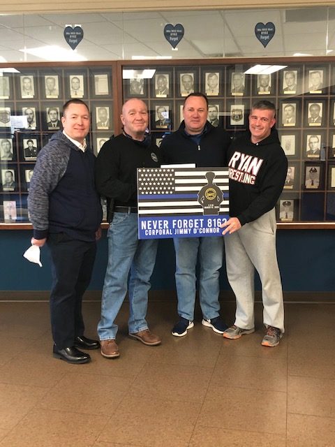 Catholic League wrestling parents, alums donate $3,000 to Sgt. O’Connor family fund