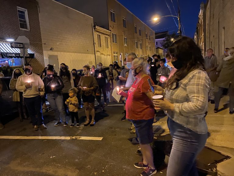 Fishtown neighbors come together to show support for family who lost son to suicide