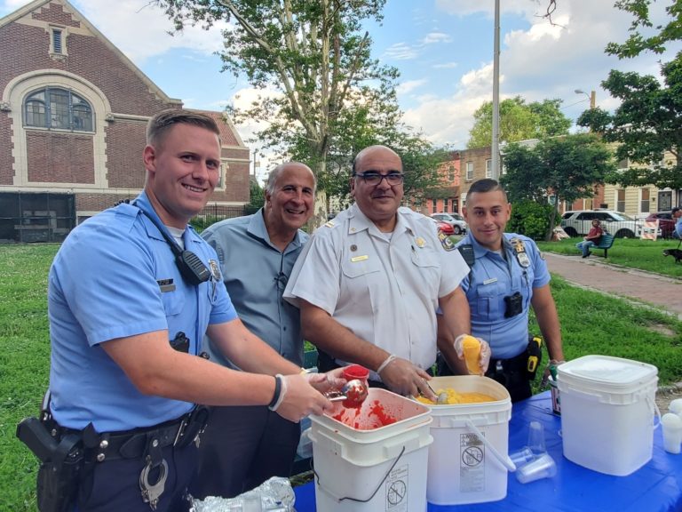 Water Ice with a Cop