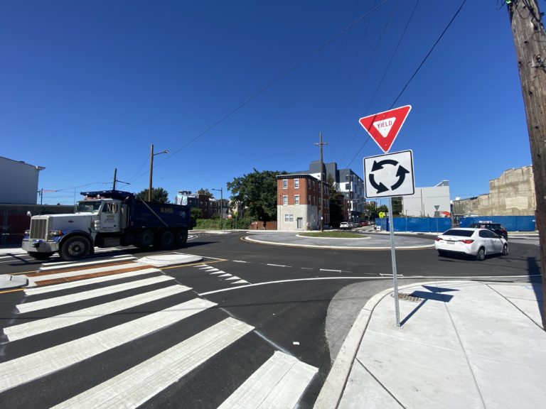 The Riverwards’ first roundabout is officially open for driving