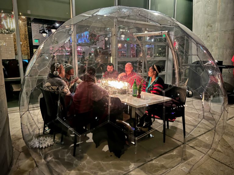 Figo Ristorante debuts igloo dining experience