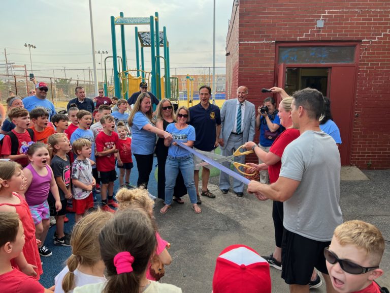 Samuel Recreation Center debuts new playground and athletic field