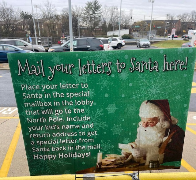 Write to Santa, get a response