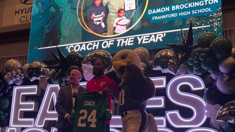 Frankford’s Damon Brockington Named Eagles Coach of the Year