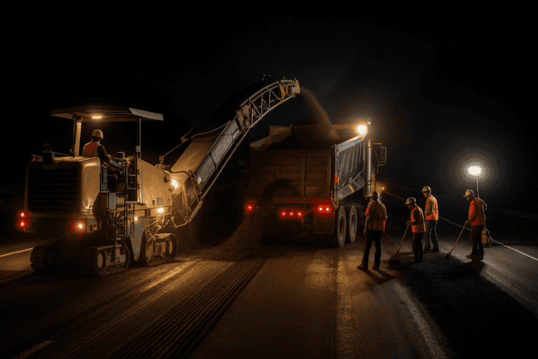 Milling, Paving Scheduled at Night Next Week on Interstate 95 South in Northeast Philadelphia