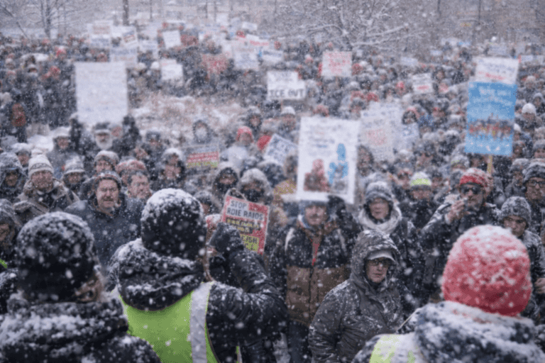 Philadelphia March After Federal Shooting of Alex Pretti